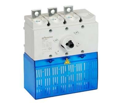 Interrupteur-sectionneur rotatif AC-21:250 A 3 pôles incl poignée, shaft, terminal cover & phase barrier