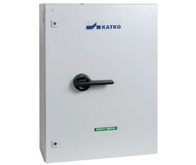 Interrupteur-sectionneur de sécurité AC-21:630A AC-23:630A, 3 pôles, coffret en tôle d''acier T7 EMC incl. perçages et presse-étoupes 2XM63LMEMC