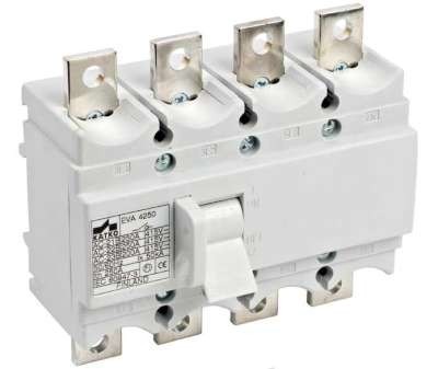 Interrupteur-sectionneur à levier AC-22:200 A 4 pôles red toggle