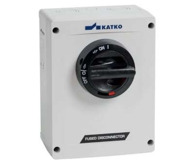 Enclosed switch fuse AC-21:25 A U3 coffret polycarbonate