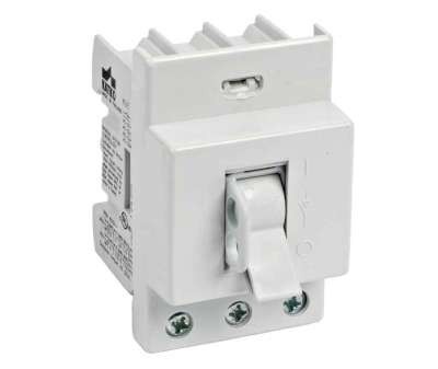 Interrupteurs-sectionneurs à levier AC-21:125A + front plate + adapter AD2 3 pôles