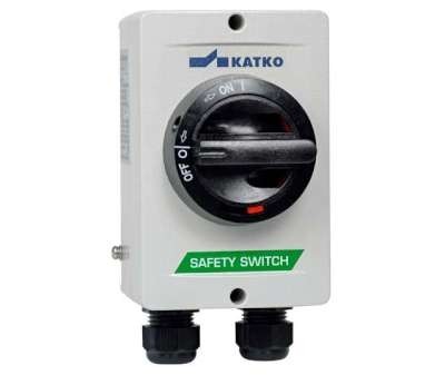 Interrupteur-sectionneur de sécurité AC-21:63 A A2EX coffret aluminium 4 pôles