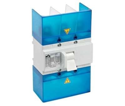 Interrupteur-sectionneur à levier AC-22:200 A 3 pôles incl. couvercle de bornes et barrières de phase