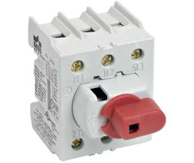 Interrupteur-sectionneur rotatif AC-21:63A 3 pôles DIN-rail mounting