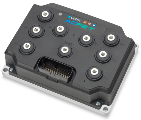 Contrôleur moteur AC-F2-T 24V 200A/200A/280A IP65 pour moteur AC et PMAC + pompe DC + entrées codeur A/B & Sin/Cos