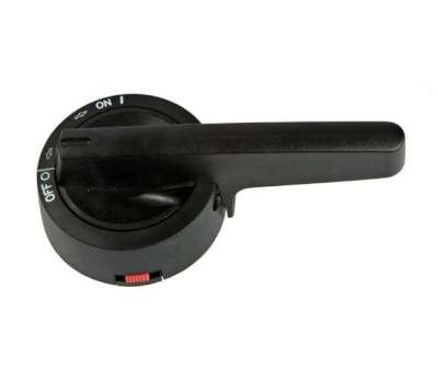 Handle LK13 for KVKE/VKE 200-630 A, KU 315-800 A, noir