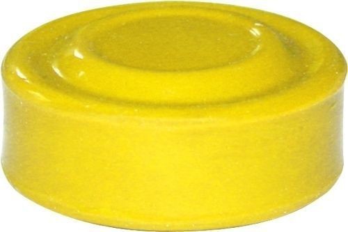 Capuchon jaune pour bouton poussoir