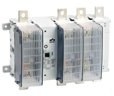 Interrupteur-sectionneur porte-fusibles AC-22:200A 4 pôles F Fuse switched neutral
